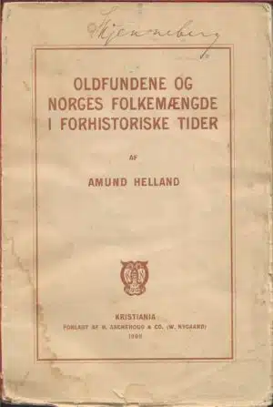 Oldfundene og norges folkemængde i forhistoriske tider