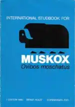 Muskox. Ovibos moschatus. International studbook