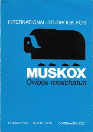 Muskox. Ovibos moschatus. International studbook
