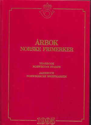Årbok norske frimerker 1995 Yearbook norwegian stamps
