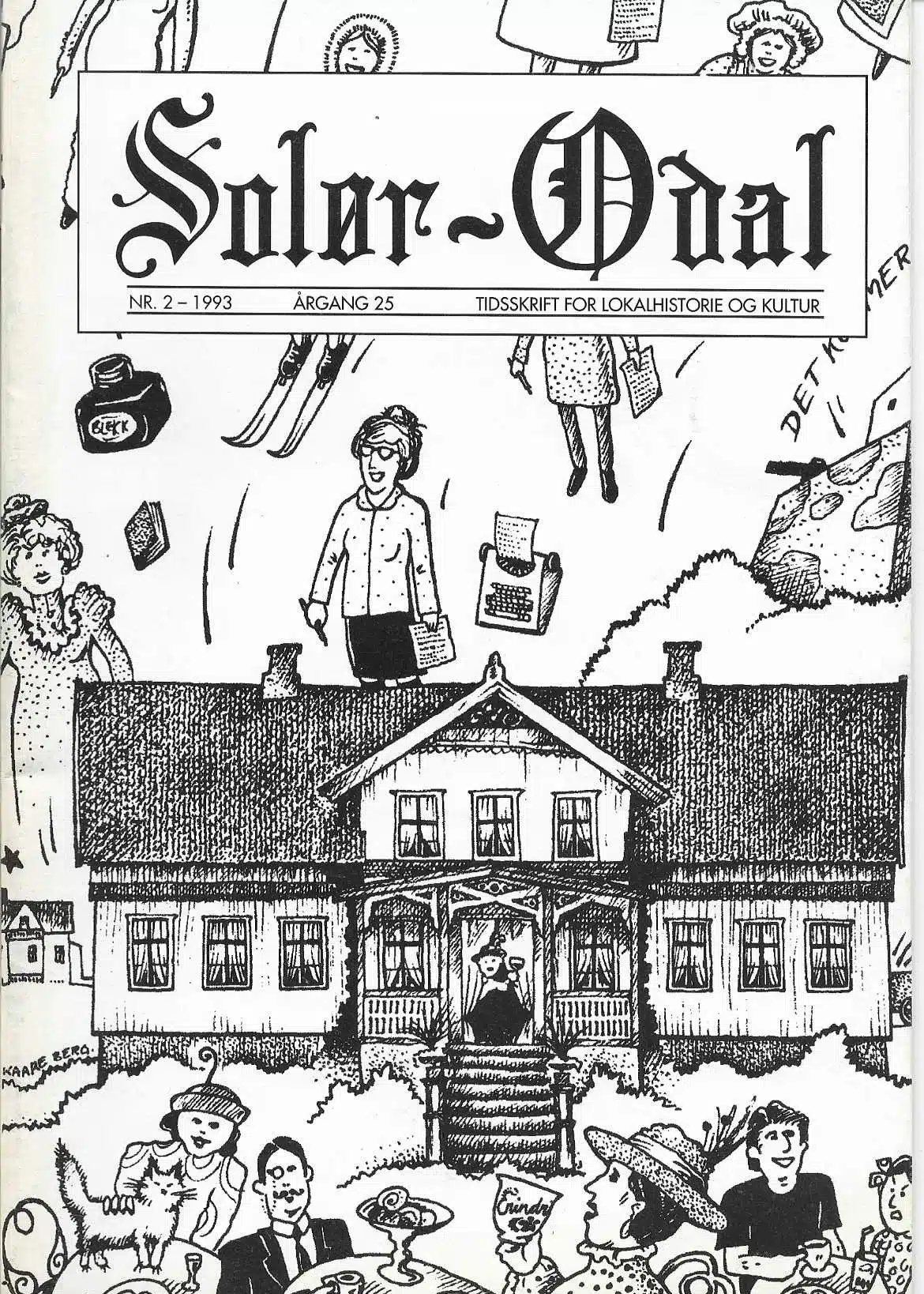 Solør-Odal nr. 2 1993 Tidsskrift for lokalhistorie og kultur