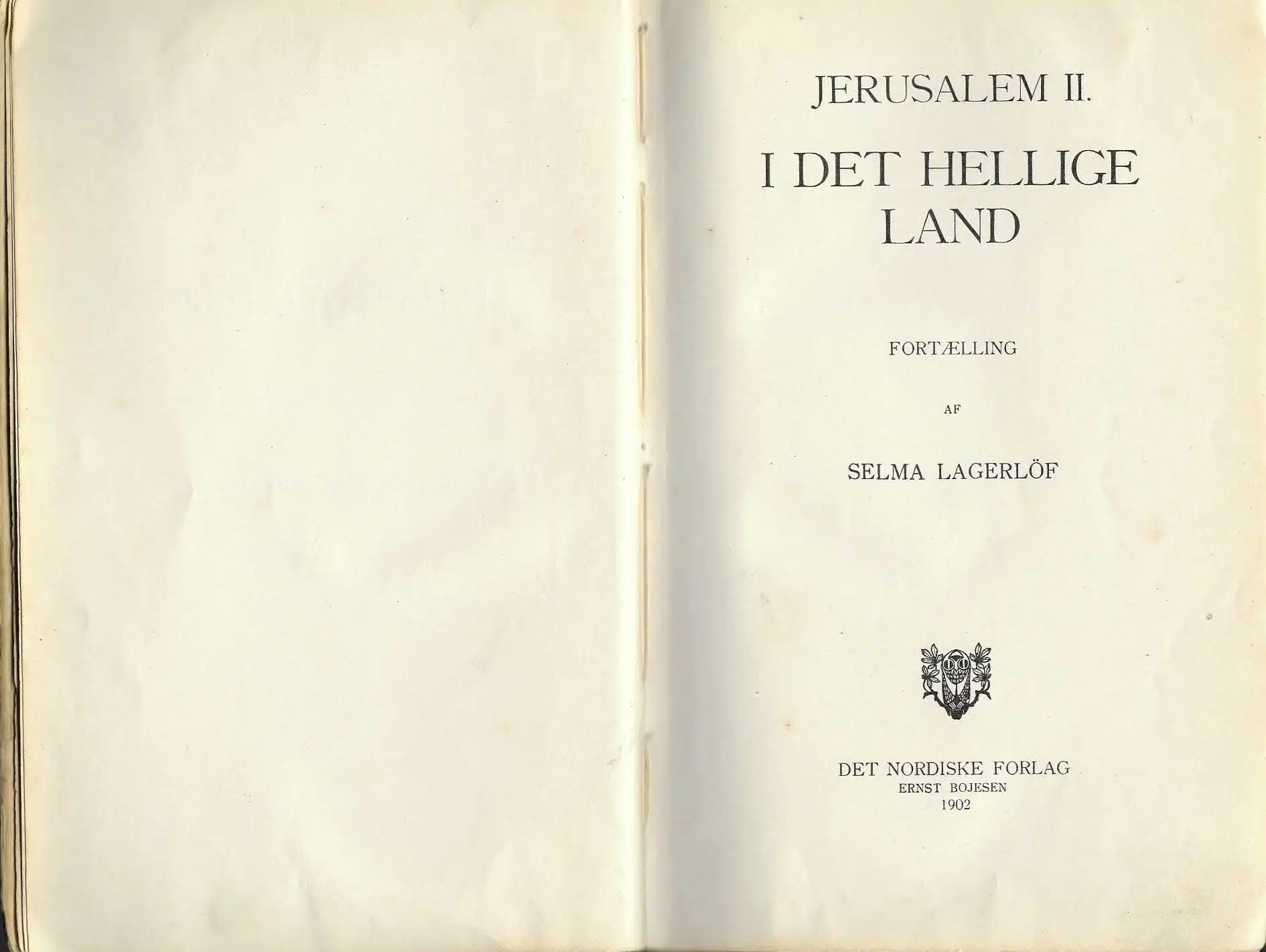 Lagerlöf, Selma: Jerusalem II. I det hellige land - Bilde 2
