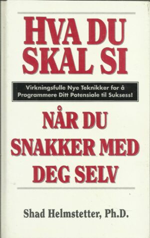 Helmstetter, Shad: Hva du skal si når du snakker med deg selv