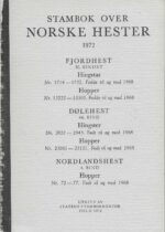 Stambok over norske hester 1972