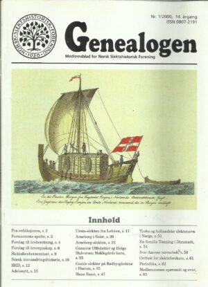 Genealogen nr. 1/2000. 14. årgang
