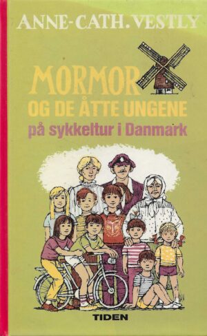 Mormor og de åtte ungene på sykkeltur i Danmark