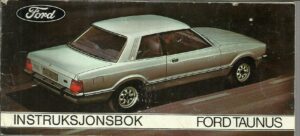 Instruksjonsbok Ford Taunus
