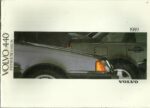 Instruktionsbok Volvo 440 1989