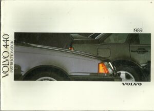 Instruktionsbok Volvo 440 1989