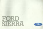 Instruksjonsbok Ford Sierra