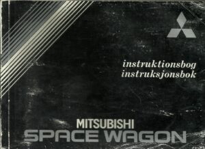 Instruktionsbog / instruksjonsbok Mitsubishi Space Wagon