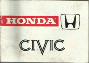 Instruksjonsbok Honda Civic
