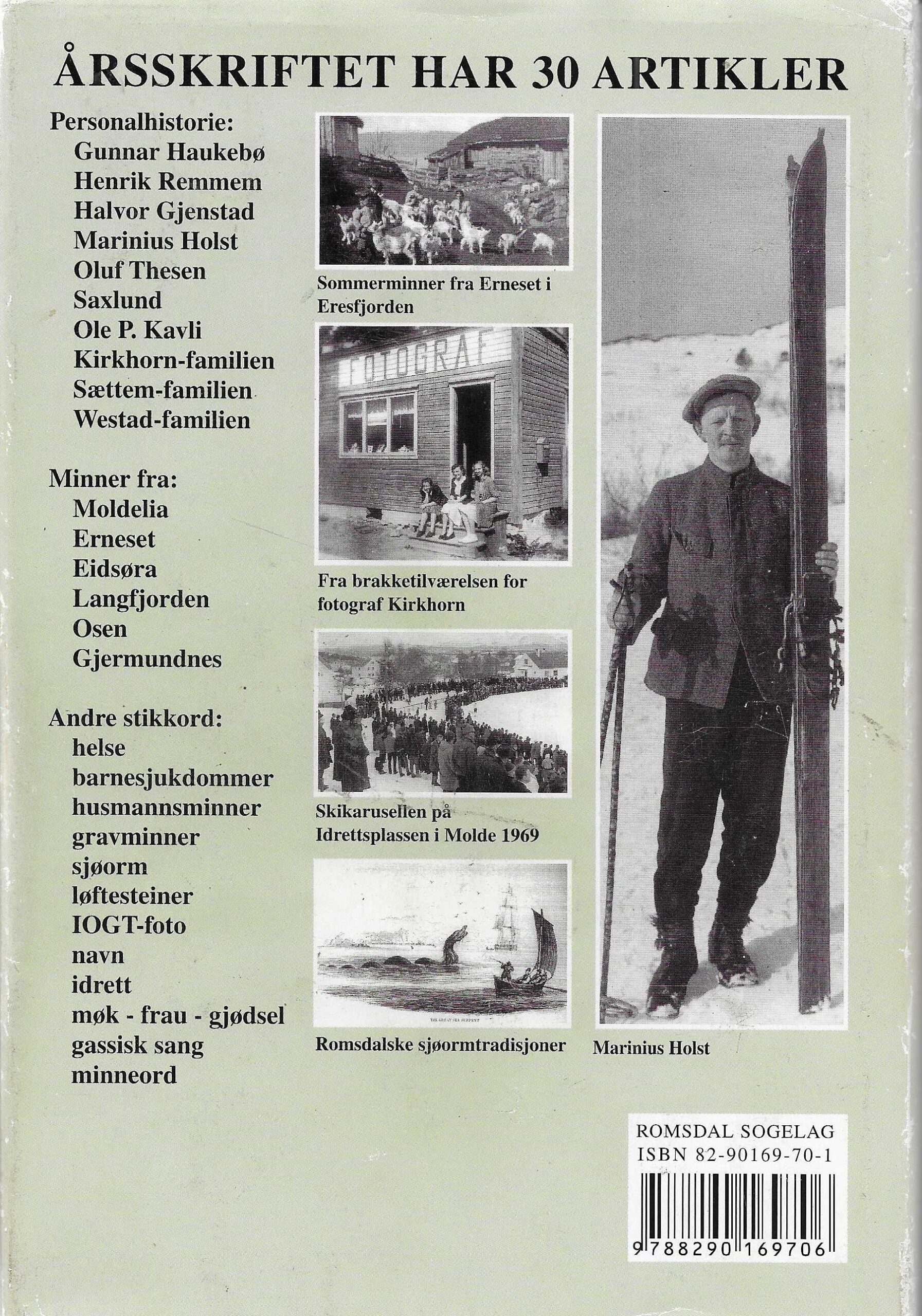Romsdal sogelag. Årsskrift 2002. 66. årgang - Bilde 2