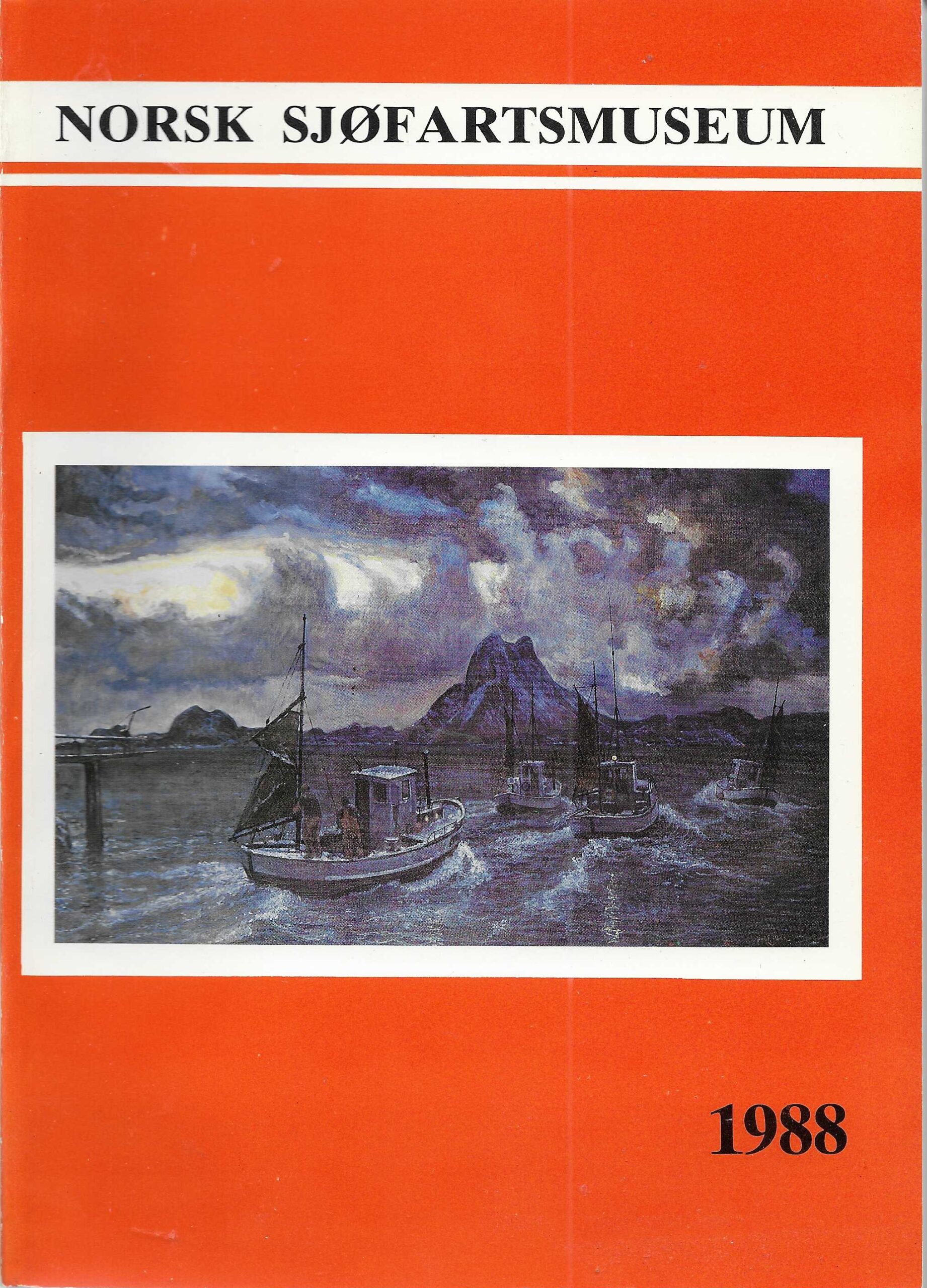 Norsk sjøfartsmuseum årsberetning 1988