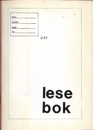 Lesebok - Dikt